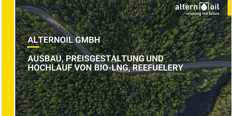 Ausbau, Preisgestaltung und Hochlauf von Bio-LNG sowie Update zum Bau der REEFUELERY