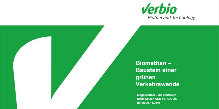 Biomethan – Baustein einer grünen Verkehrswende